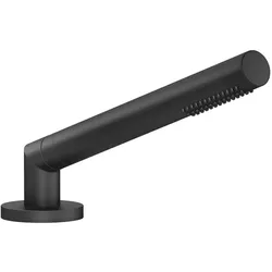 Dornbracht META Schlauchbrausegarnitur, Schwarz matt, Bohrungsdurchmesser 32 mm, Metallbrauseschlauch 1750 mm mit Verdrehschutz