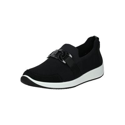 Slipper ARA "Ara Slipper Textil", Damen, Gr. 41,5, schwarz, Textil, Schuhe Slipper