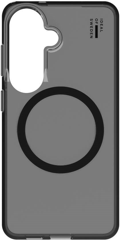 Samsung Galaxy S26+ (Plus) iDeal Of Sweden Clear Cover - Trådløs Opladning - Tinted Black