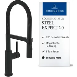 Villeroy & Boch, Küchenarmatur, Steel Expert 2.0 Küchenarmatur, aus Edelstahl