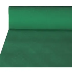 DeinPack 4 x Tischdeckenrolle 1m x 50m dunkelgrün  Damast Tischtuch Rolle  Einweg Tischdecke 50 Meter lang 1 Meter breit