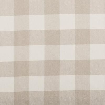 "Set of 2 Buffalo Check Drapery Panels - Flax, 52""W x 84""L - Ballard Designs"