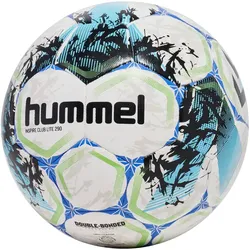 hummel hmlINSPIRE Club Lite 290g Leicht-Fußball 7833 - light blue/white/neon green 5