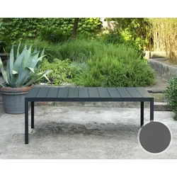 NARDI »Rio« Alu-Garten-Tisch ausziehbar 140 cm / anthrazit