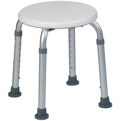 Duschhocker Durchmesser 32cm Belastbar bis 150 kg Teqler