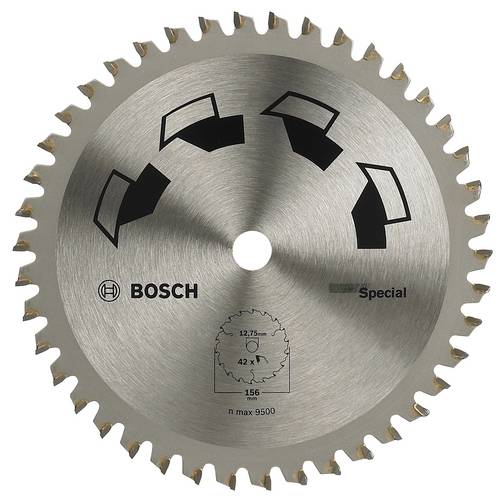 Bosch Accessories Special 2609256898 Hartmetall Kreissägeblatt 156 x 12.75mm Zähneanzahl: 42 1St.
