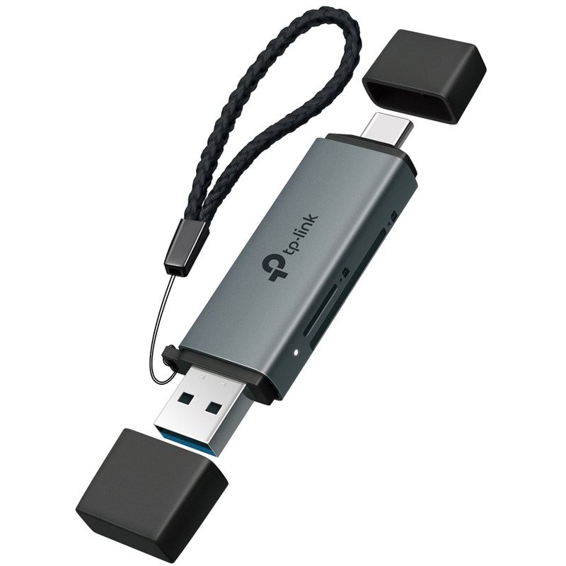 TP-LINK USB3.0 TYPE-C SD 3.0 ADAPTER 1X SD PORT 1X MICROSD