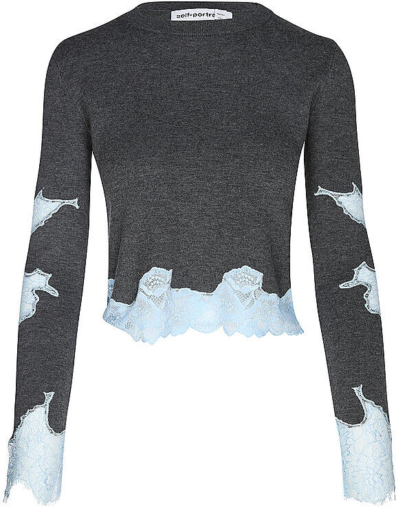 SELF-PORTRAIT Pullover  grau   XS XS