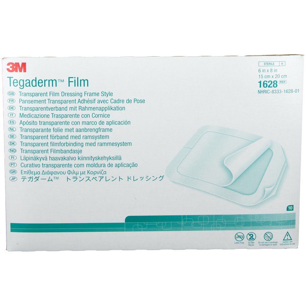 Tegaderm Film 15x20 cm 1628 10 St Pflaster