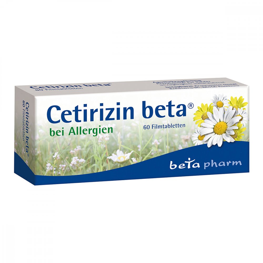 betapharm Arzneimittel GmbH Cetirizin beta Filmtabletten 15785260