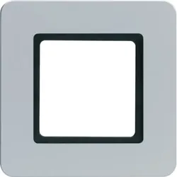 Berker Rahmen 1f. alu-samt 10116104