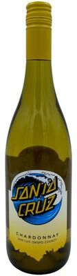 """Santa Cruz""" """Santa Cruz Wave Dot Chardonnay 2021 White Wine - California"""