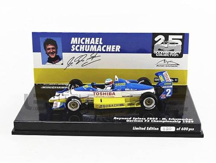 Minichamps 517894302 miniatuurauto voor verzameling, wit/blauw/geel