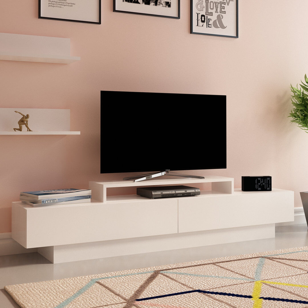 Zipcode Design Lusi TV Stand for TVs up to 71'' White