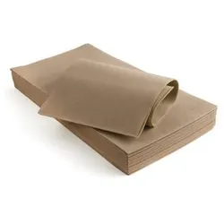 Texile Fleckenabweisende TNT-Tischdecke 120×120 cm, 25er-Set – Cappuccino