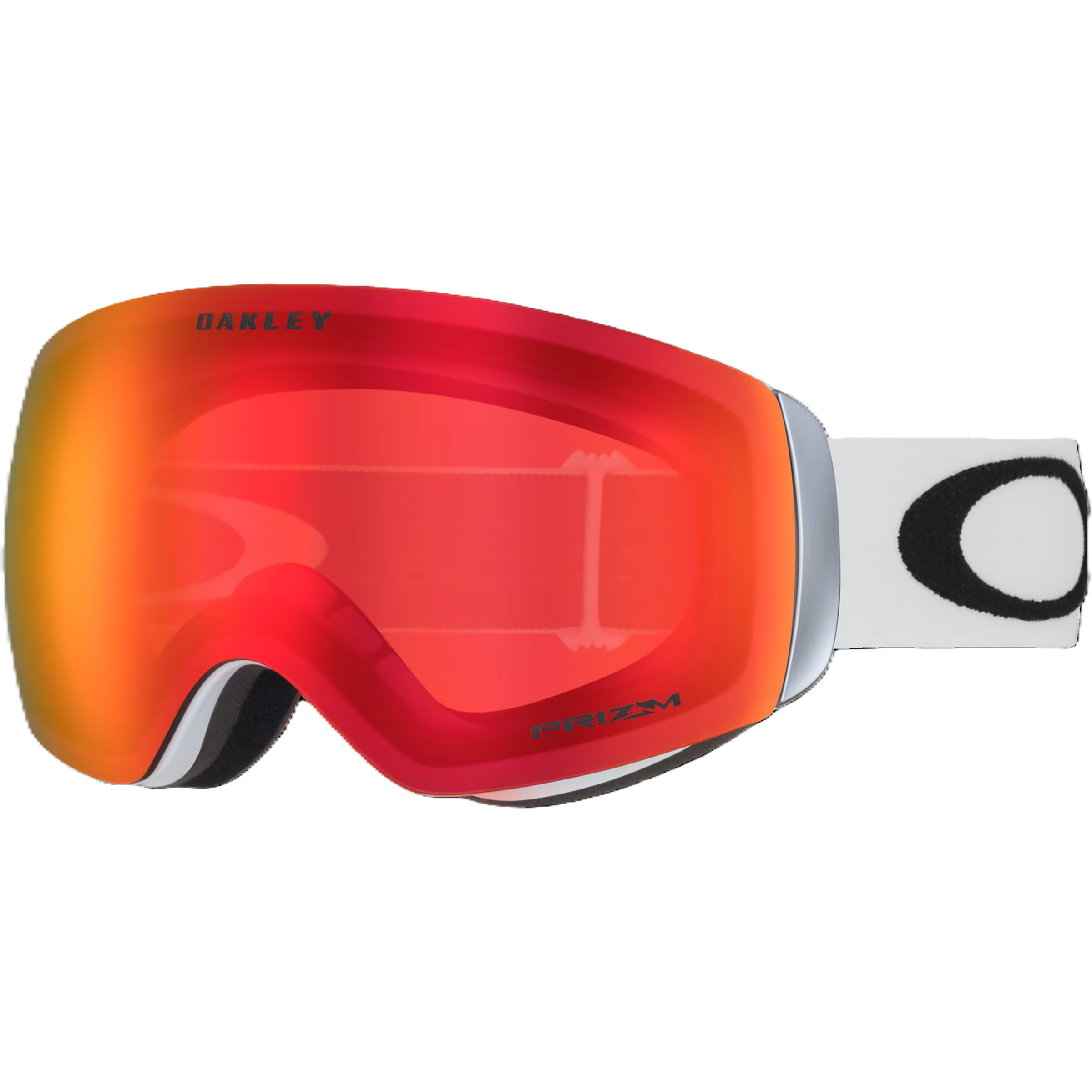 Oakley Flight Deck M Prizm Skibrille Skibrillen weiss Freeride | Skitour