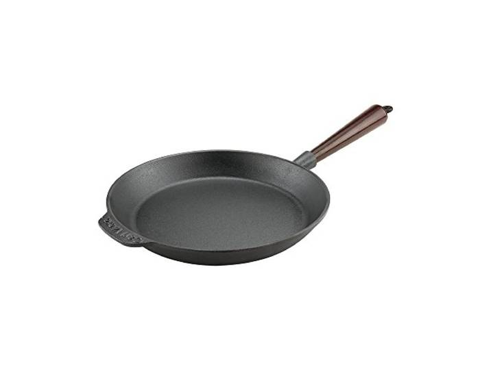 Carl Victor - Bratpfanne Gusseisen Pfanne 24 cm Holzgriff