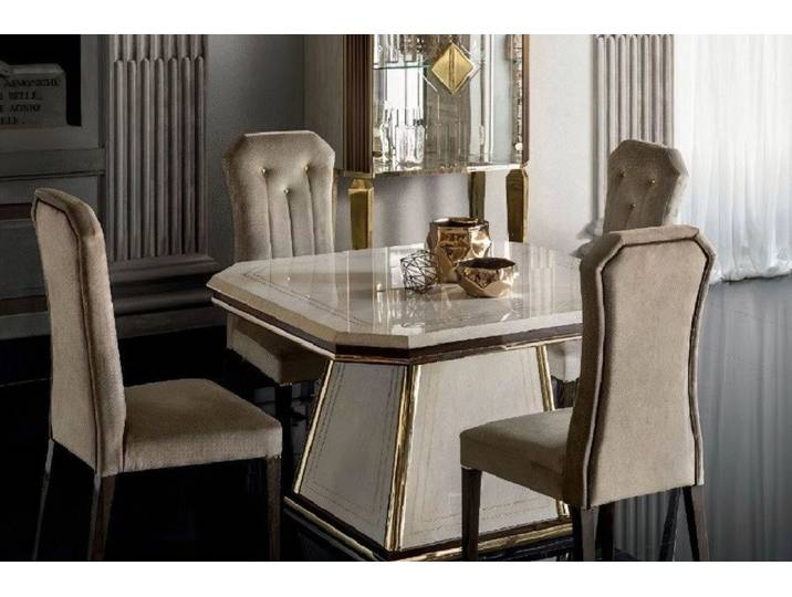 Xlmoebel Esstisch Arredoclassic Essplatz aus Holz im eleganten Stil (Esstisch, Esstisch), Hergestellt in Europa
