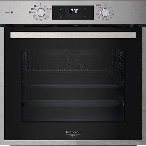 Ariston Forno Elétrico Hotpoint HAO 478PSU1 X  Pirolítico + Hidrolítico  71 L  59.5 cm  A++  Inox