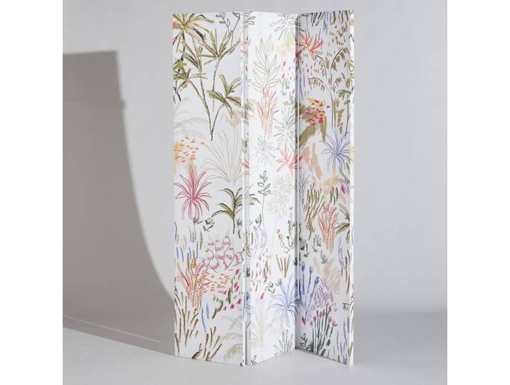 Bildschirm mit mehrfarbigem Blumenmuster