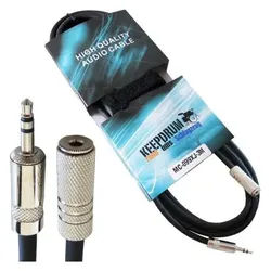 keepdrum Smartphone-Halter mit 3m Miniklinke, Smartphone Halterung, Schwarz