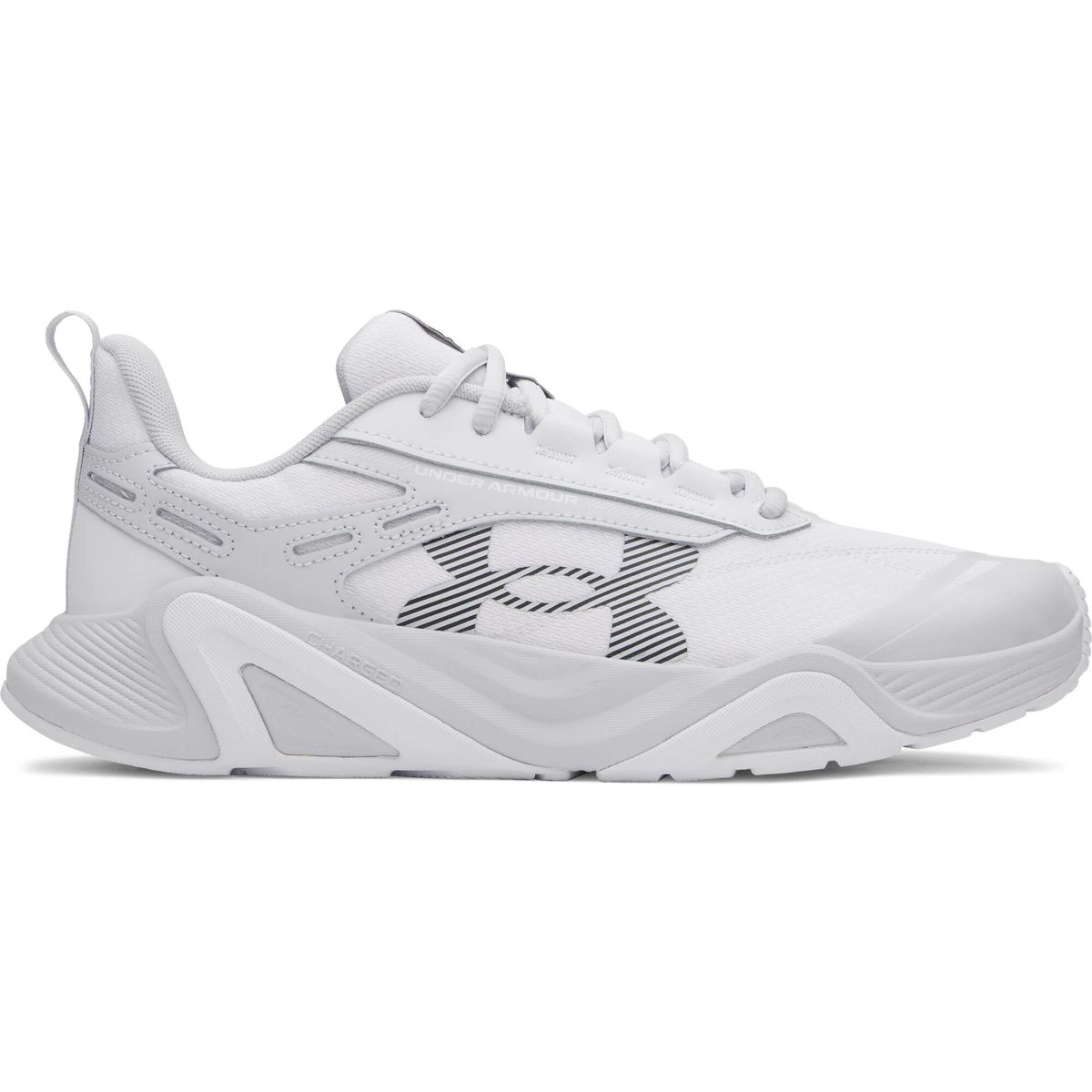 Under Armour Charged Commit TR 5 white castlerock (100) 10.5 6007140-100-10.5