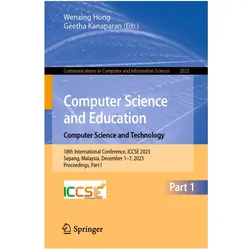 Computer Science and Education. Computer Science and Technology, Fachbücher