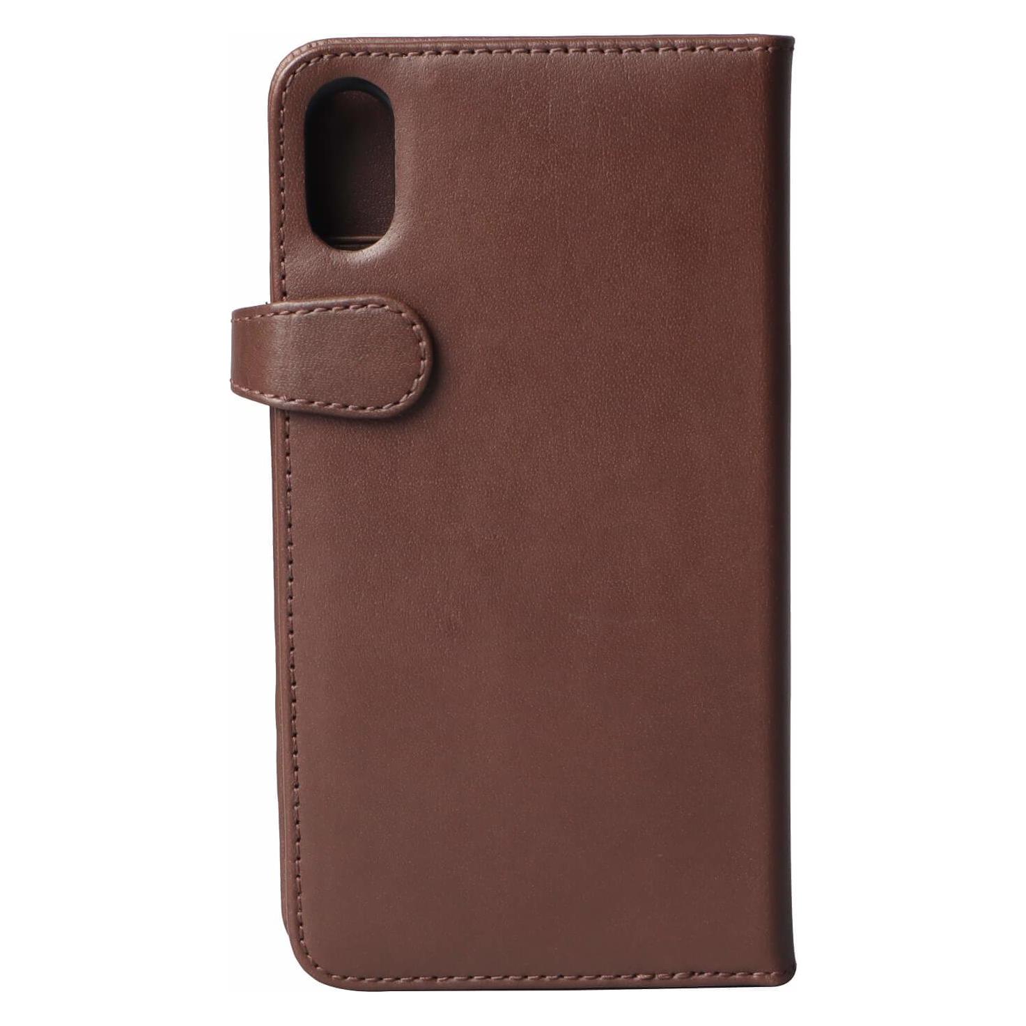 Carl BUFFALO Wallet Brun Laeder Til 3 Kort (Apple iPhone X) (658565)