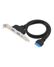 Conceptronic PCI Express Card 19 Pin Dual USB-A Ports sw PCI-Express (EMRICK11B)