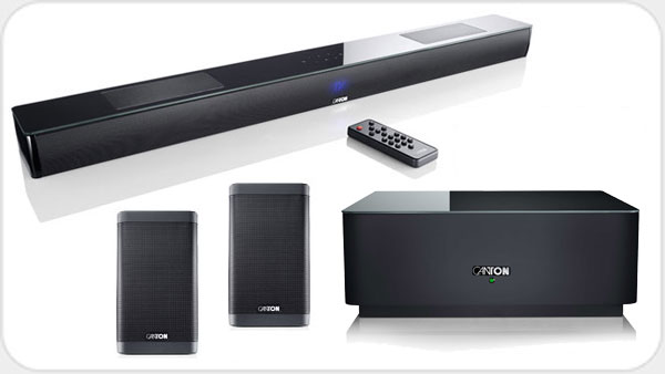 Canton Smart Soundbar Set 10 V2 Multiroom 10 System mit Dolby Atmos *schwarz* CA1004159