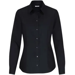 Seidensticker Damen Popeline Bluse langarm 080604 black 36
