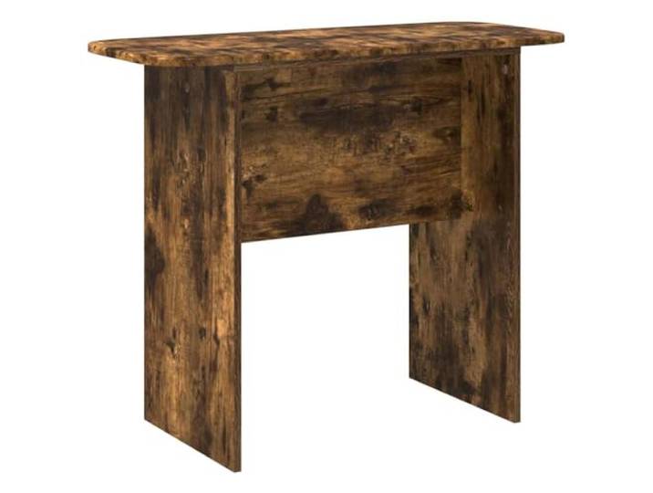 KDACVBMG Konsolentisch, rauchfarbene Eiche, 93 x 40 x 75 cm, Holz Für den Innenbereich, Wohnzimmer, Flur, Eingangsbereich, moderner minimalistischer Stil, Pflege mit feuchtem Tuch