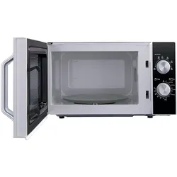 Sharp R-204SA Grill-Mikrowelle, Mikrowelle, Silber