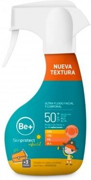 Be+ Skinprotect Kinder Sonnenfluid Spray LSF 50+ 250 ml