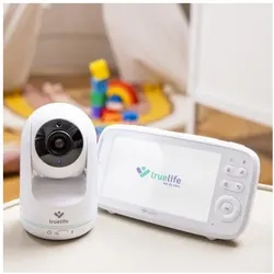 Truelife, Babyphone, NannyCam R5 elektronisches Babyphone (Babyphone mit Kamera, 300 m)