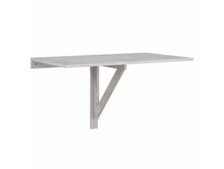“Winter Sale TOP Tables pliantes Gris - Table murale pliable Gris béton 100x60x56cm - bois d'ingénierie PRO33008