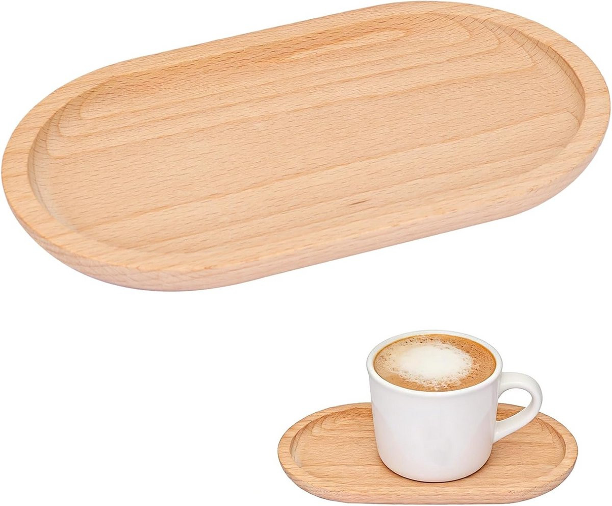 Rechthoekig Houten Dienblad voor Decoratie en Serveren 20x11,8 cm