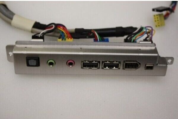AOpen XC Cube AV EA65 USB Audio Firewire Ports Panel Cables