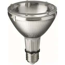 Philips Entladungs-Reflektorlampe MASTERColour CDM-R P30, E27, 70W 3000K 3800lm 10300cd 40°, CRi 90 PH24190400