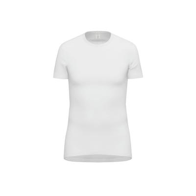 Unterhemd AMMANN "T-Shirt Feinripp T-Shirt 1er Pack", Herren, Gr. XL, N-Gr, weiß, Obermaterial: 100% Baumwolle CO., Unterhemden Unterhemd