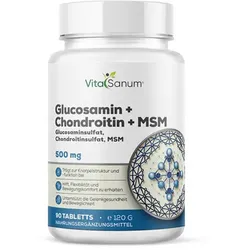 VitaSanum® - Glucosamin + Chondroitin + MSM 1500 mg