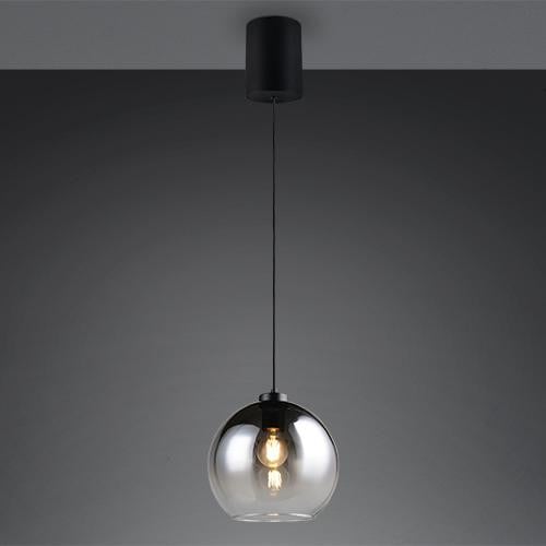 Trio Hanglamp Liora Smoke Glas Grijs