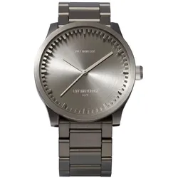 LEFF AMSTERDAM - TUBE WATCH S42 - steel - silver steel strap