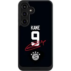 Nivocase Hülle für Samsung Galaxy S25+ Handyhülle NIVOcore Case Schwarz FC Bayern München Trikot Harry Kane (Samsung Galaxy S25+), Smartphone Hülle, Schwarz