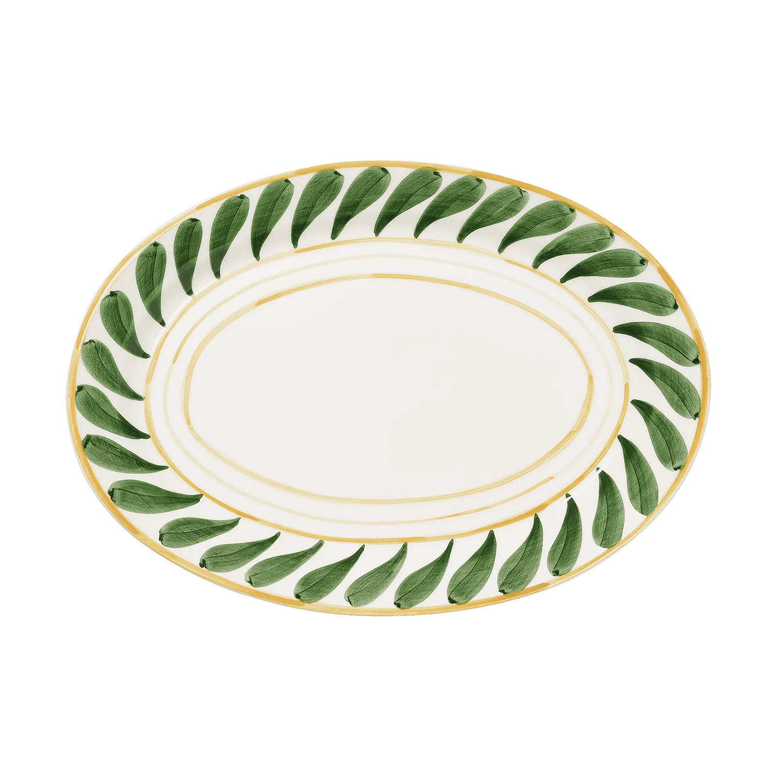 Pick a Poppy Swirl serveerschaal Green, 32 cm
