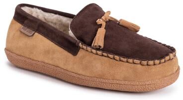 MUK LUKS Talan Slipper - Mens 11 Tan Slipper Medium