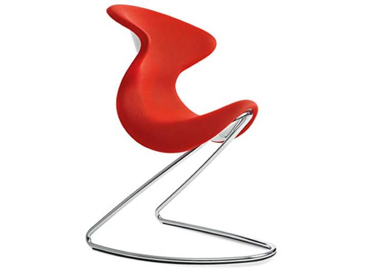 aeris OYO Schaukelstuhl – Einzigartiger Sattelstuhl für 3 Sitzpositionen – Design Lounge-Chair – ergonomischer Schwingstuhl für Wohn- und Esszimmer – bequemer Lesestuhl