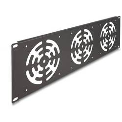 Delock 66747 19 Zoll Netzwerkschrank-Blindabdeckung 3 HE Dunkelgrau