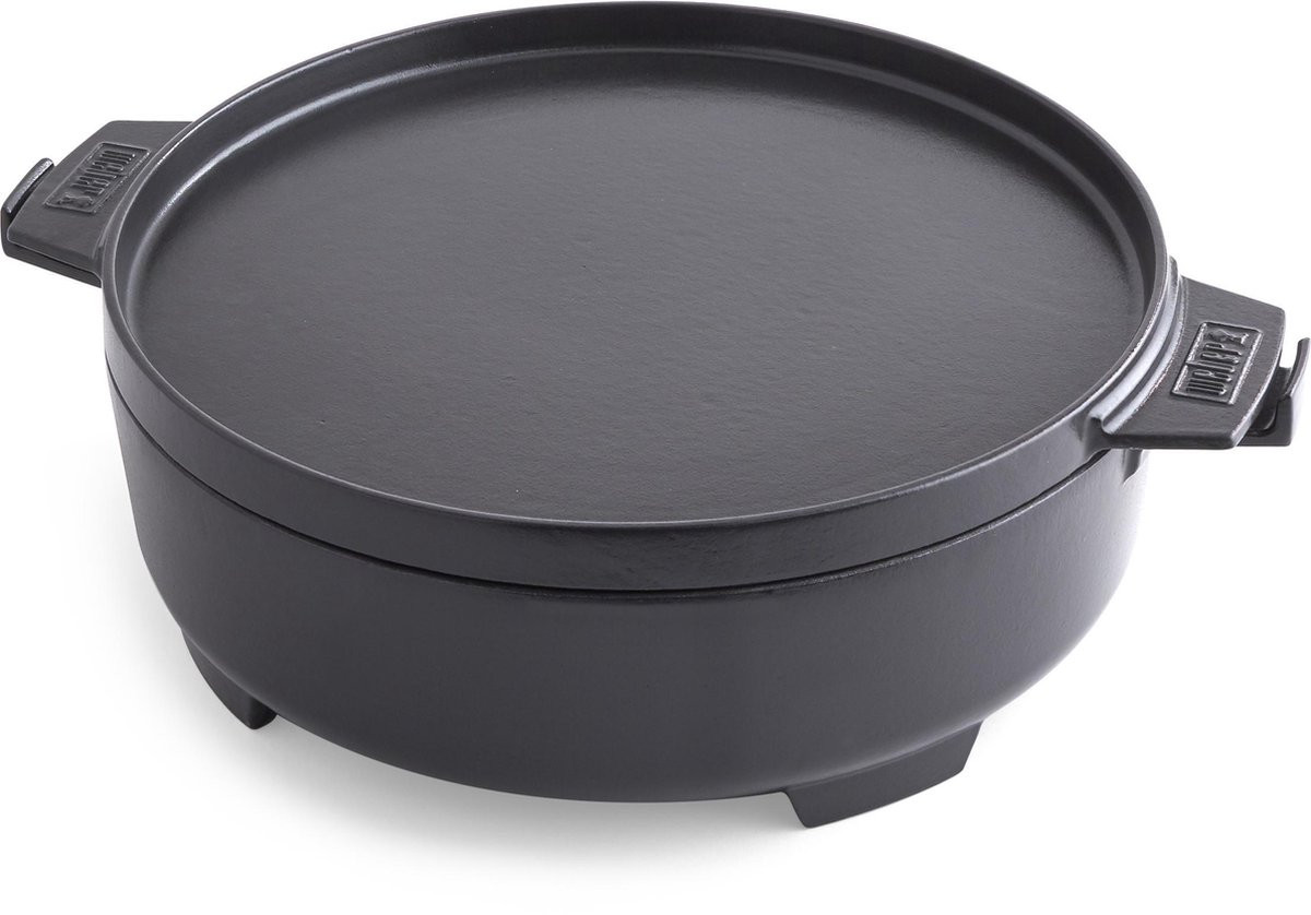Weber Dutch Oven duo Olla 2in1 - zwart
