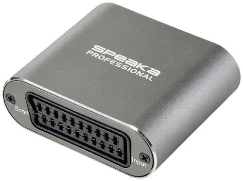 SpeaKa Professional TV, Monitor Konverter SP-SHC-200 [SCART - HDMI] 1920 x 1080 Pixel